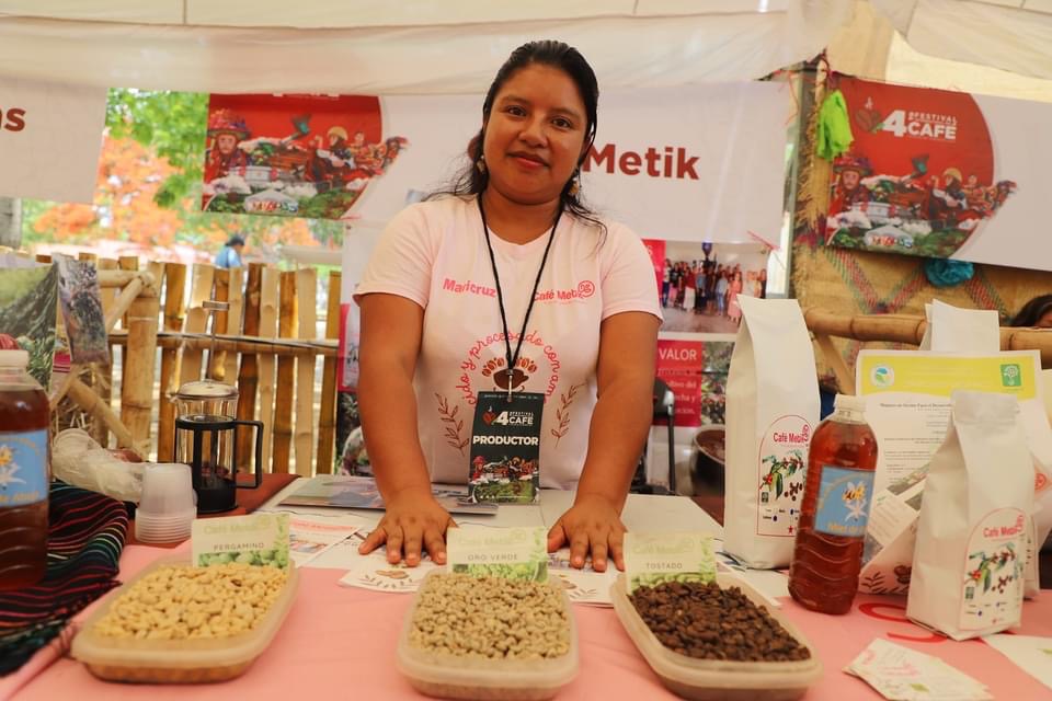 Las mujeres desarrollaron su propia marca de café denominada Metik.