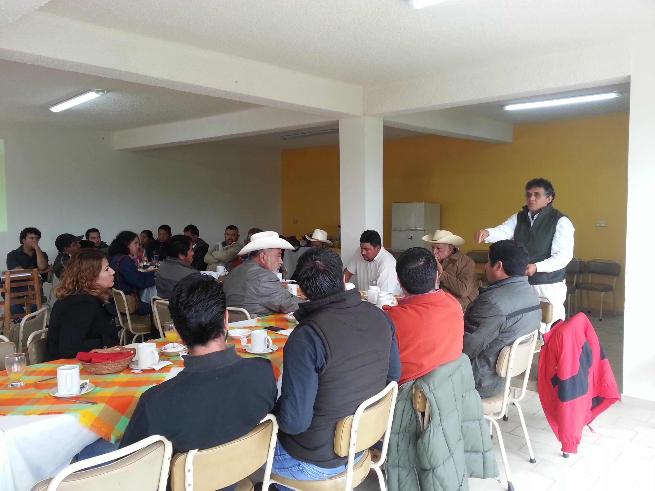 José Marco Antonio Bernal Hernández, consultor ambiental en la Reserva Monarca.